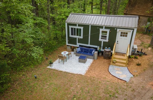 Blairsville House | Fern Valley Tiny House with Lake Access
