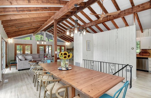 Johnsonburg Ski Chalet | Lakefront Achieve Chalet in a Private 200 Acre Estate